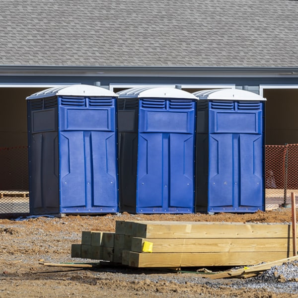 what is the maximum capacity for a single portable toilet in Girdletree MD